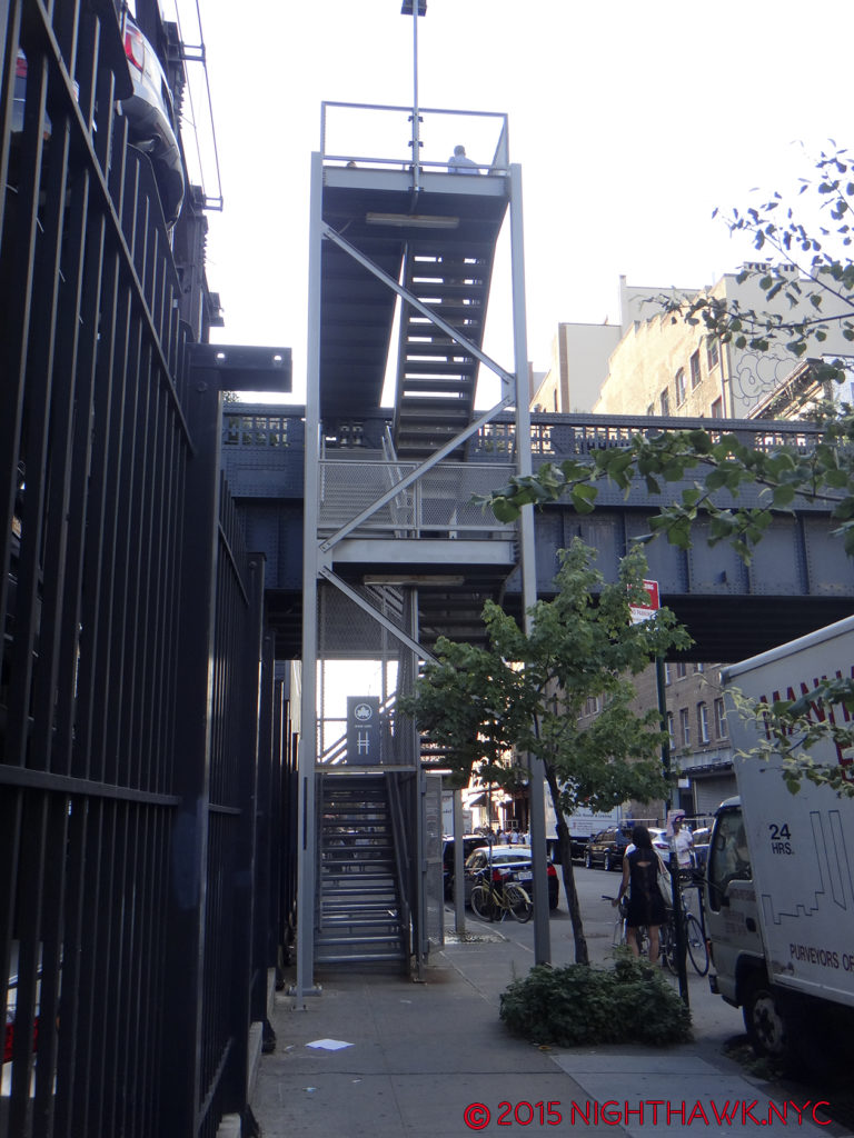 High Line Stairs at West 20th Street