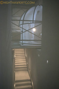 Even the stairwells to the lower floor of MxM were imaginatively used, again, seen through the mesh. 