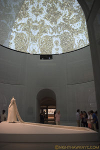 Yes, they built an entire floor over above the courtyard! Ground in this pic is at the same level as the top of the Bernini Bust in the pic, above.